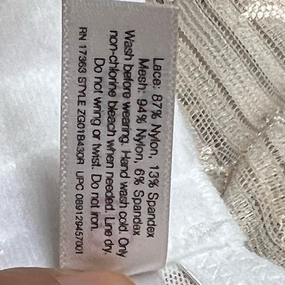 Balconette push bra soft lace convertible - Picture 8 of 9